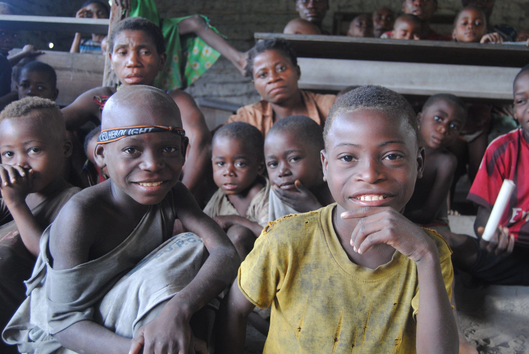 Children Waiting to Receive Medical Care