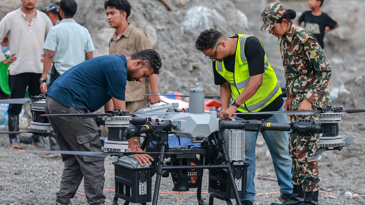Nepal flooding relief
